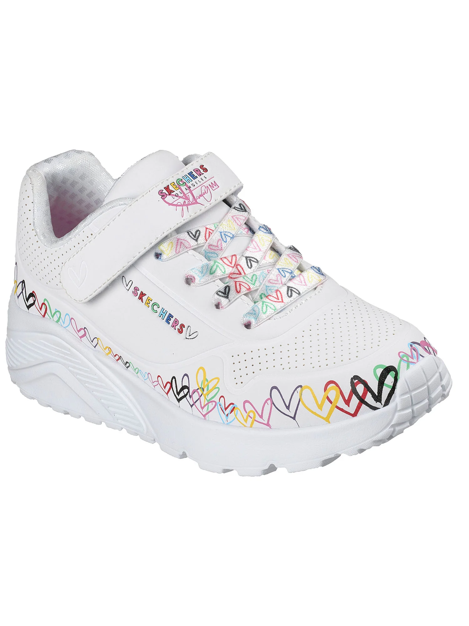 Sneakers Skechers Uno Lite Heart Craze per bambina multicolore - immagine 3
