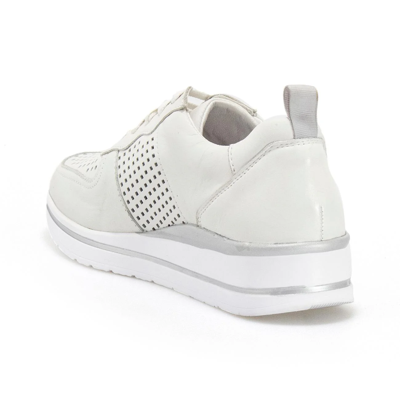 Sneakers VALLEVERDE Sneakers Valleverde 36391 Bianca 36391 VITELLO BIANCO - immagine 5