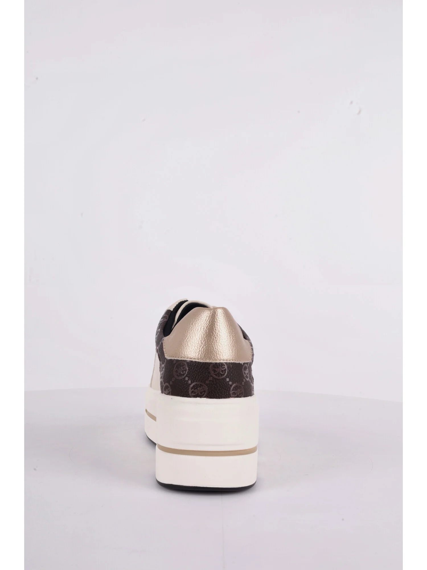 SNEAKER CON PLATFORM QUEEN HELENA DA DONNA BEIGE - immagine 8