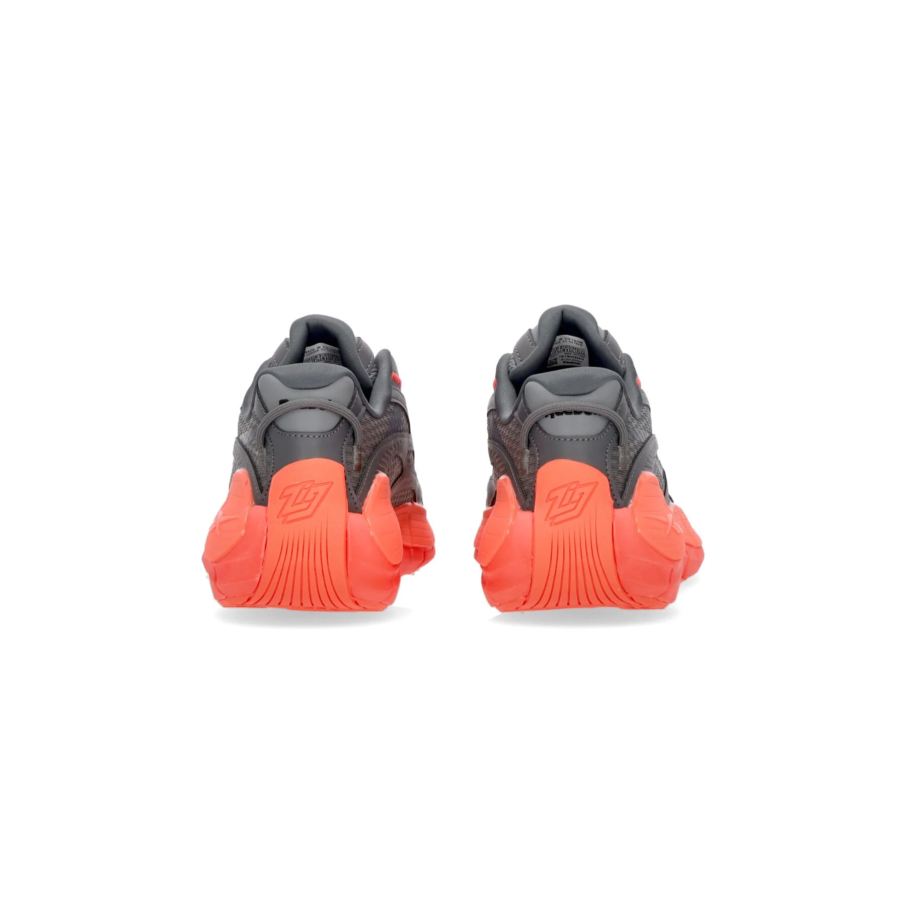 Scarpa Bassa Uomo Zig Kinetica 2.5 Pure Grey 6/pure Grey 7/orange Flare - immagine 8
