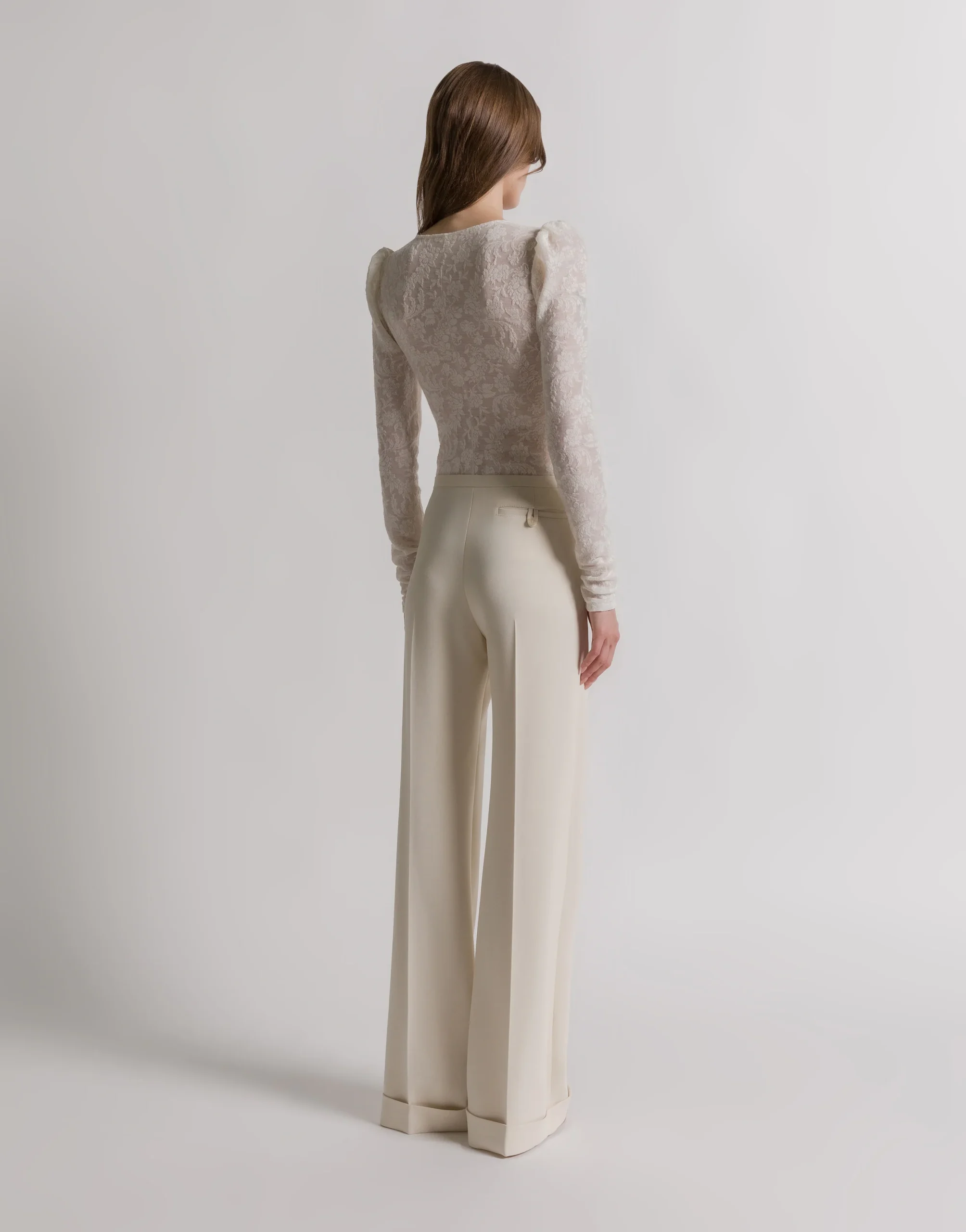 Pantaloni da abito in cady - immagine 4